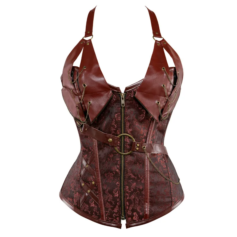 Boning Corset Steel - Sapubonva steampunk roupas femininas plus size