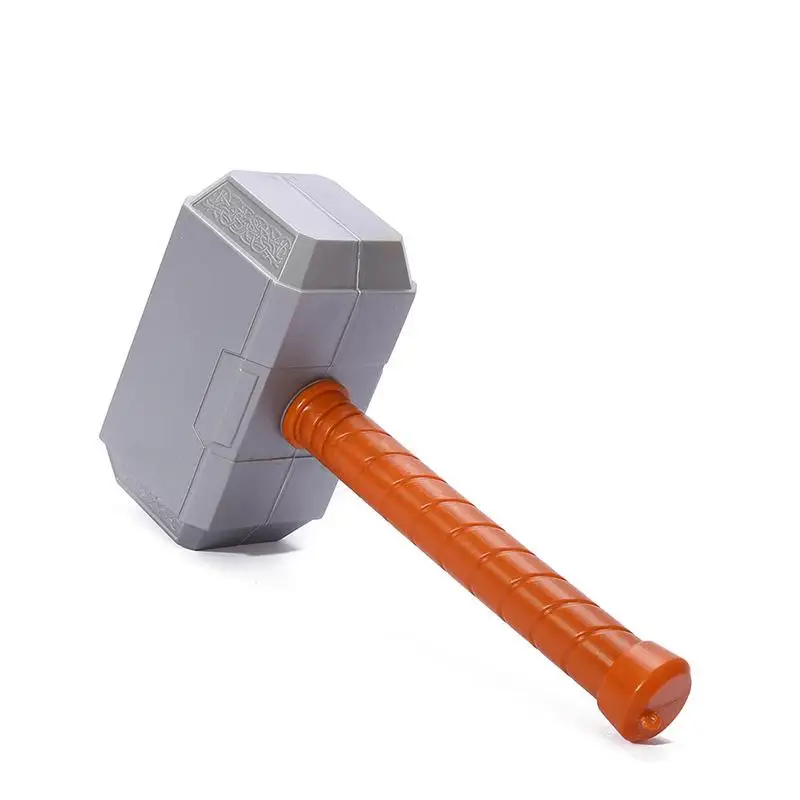 Cosplay Fire Prop - Martelo de brinquedo de halloween para
