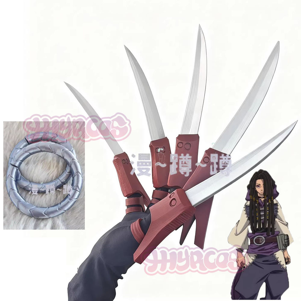 Cosplay Prop 3D Print - Gachiakuta Jabber Wonger: Novo Conjunto Completo