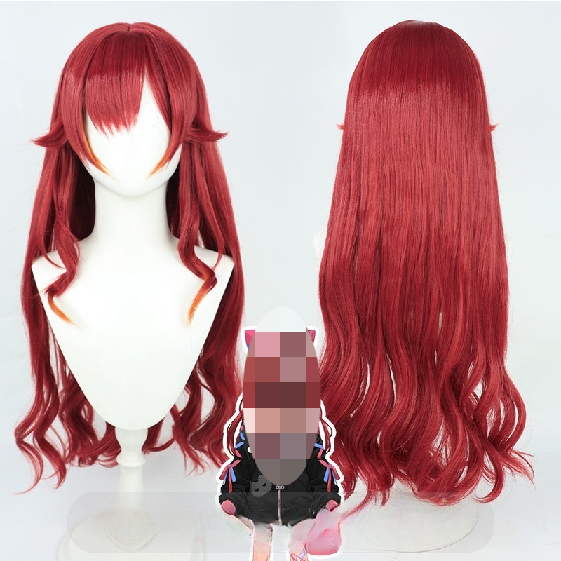 Wig Fiber Net - Peruca de Cosplay Vtuber Nekota Tsuna