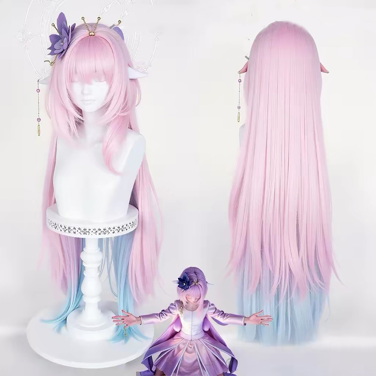 Wig Fiber Net - Peruca de Cabelo Sintético HAIRJOY Honkai: