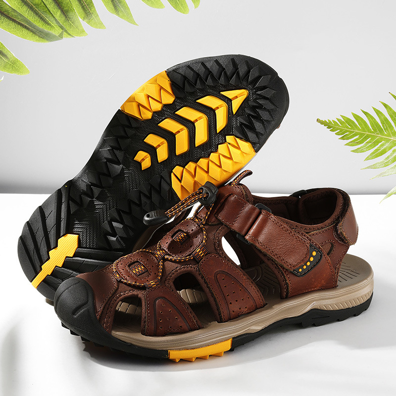 Velcro Hook Loop - Tamanho grande novo verão masculino camada