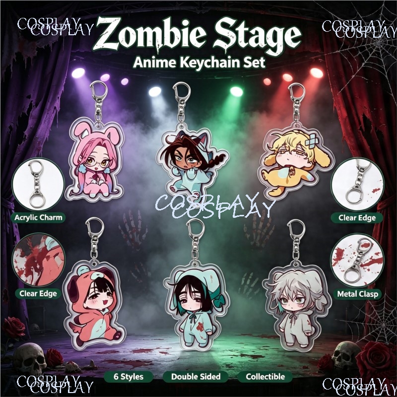 Cosplay Prop Bag - Chaveiro de Moda Zumbi SUA MIZI,