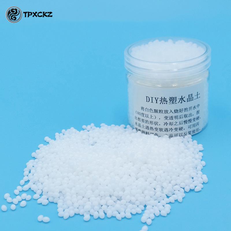 Thermoplastic Pellet - Plástico Amigável Termoplástico Polimorfo Branco, Aka