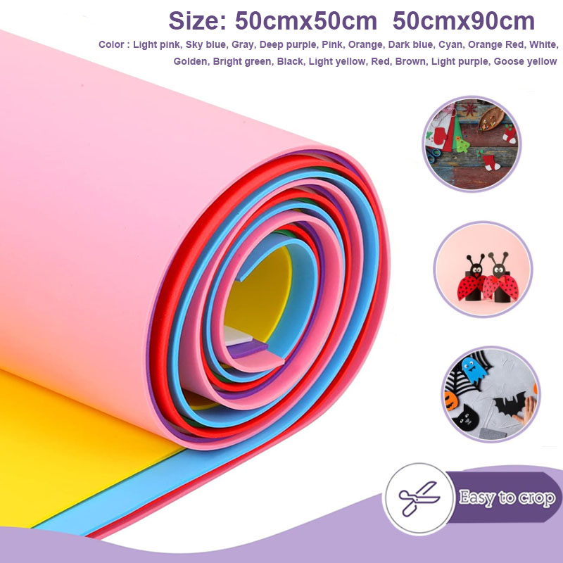 Craft Foam Roll - 1 pçs folhas de espuma eva