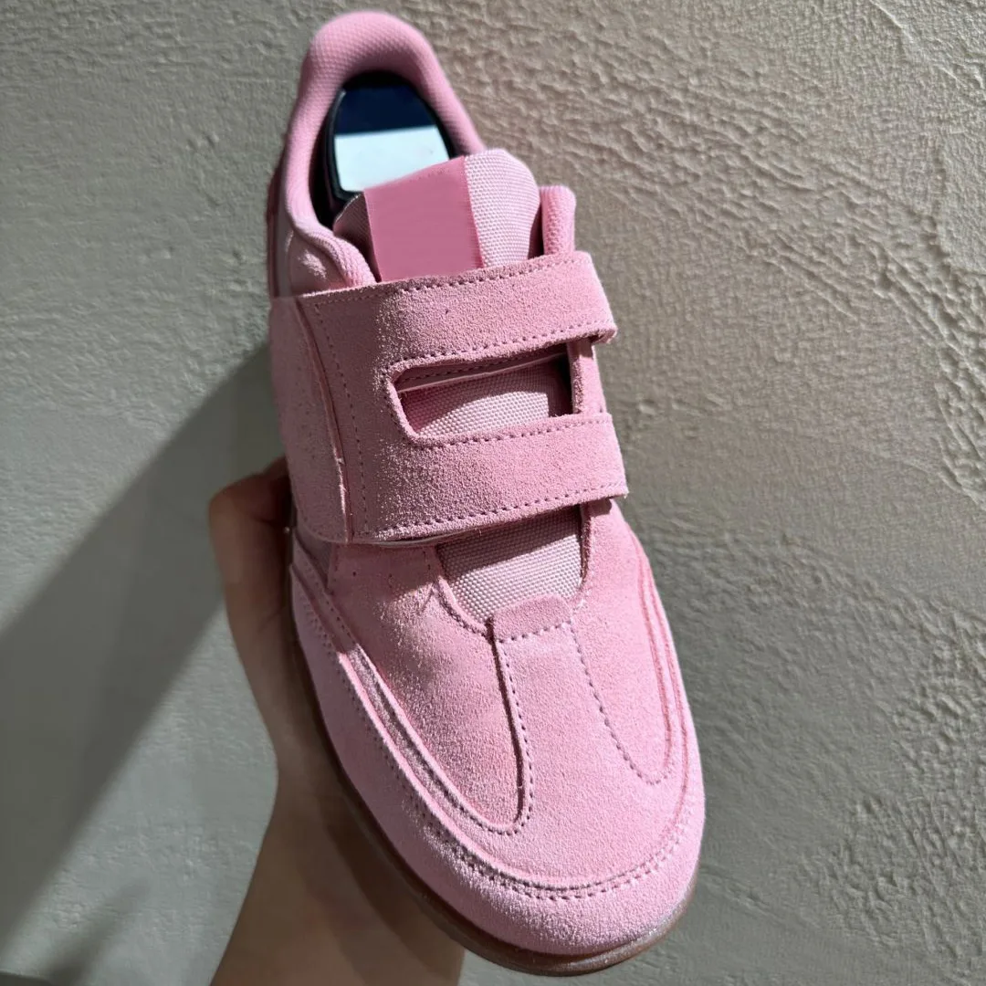 Velcro Hook Loop - Tênis retrô com tira de velcro