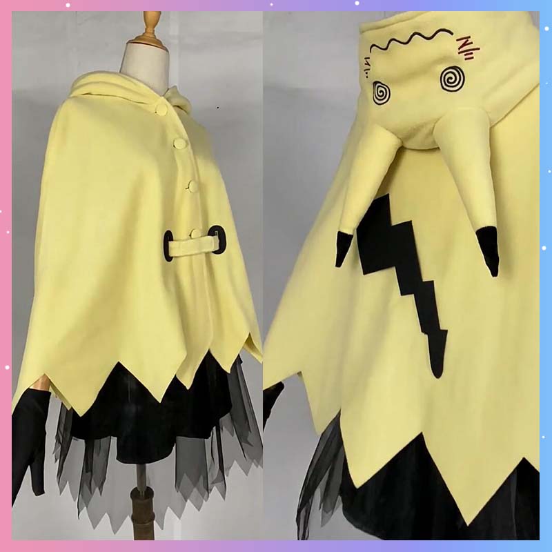 Cosplay Fire Prop - Fantasia de Cosplay Mimikyu para Mulheres,