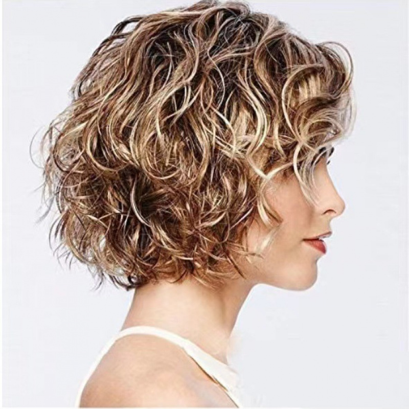 Wig Fiber Net - Peruca de Estilo Europeu e Americano