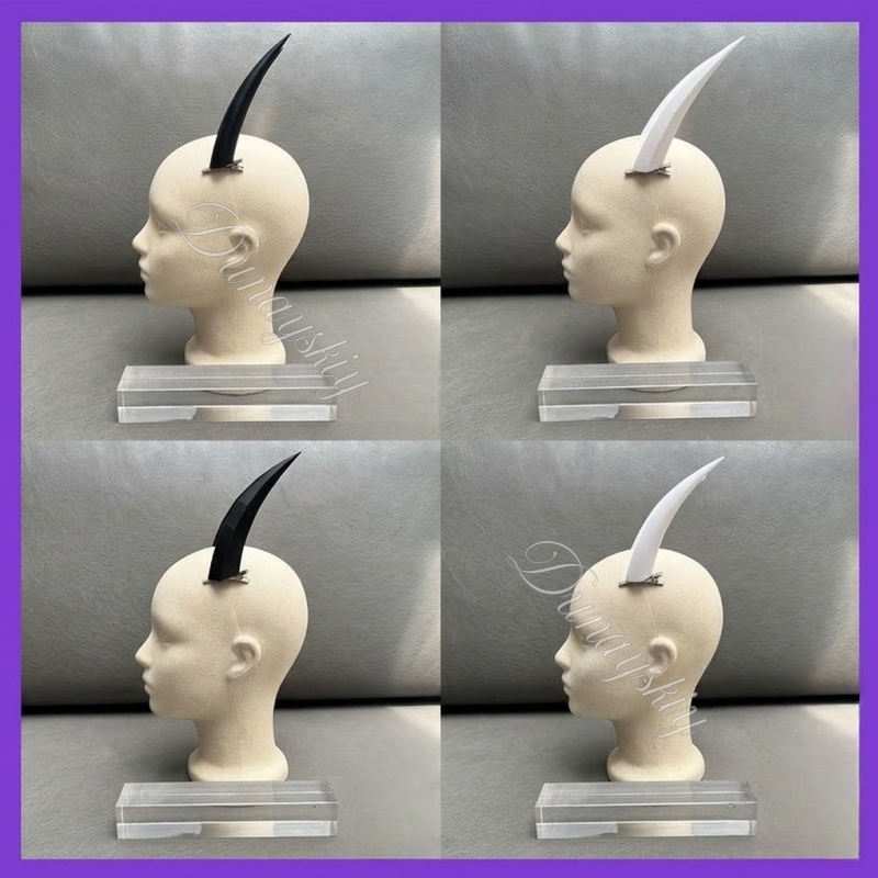 Cosplay Prop 3D Print - Acessório de Cosplay Anime Tensurai: Chifre