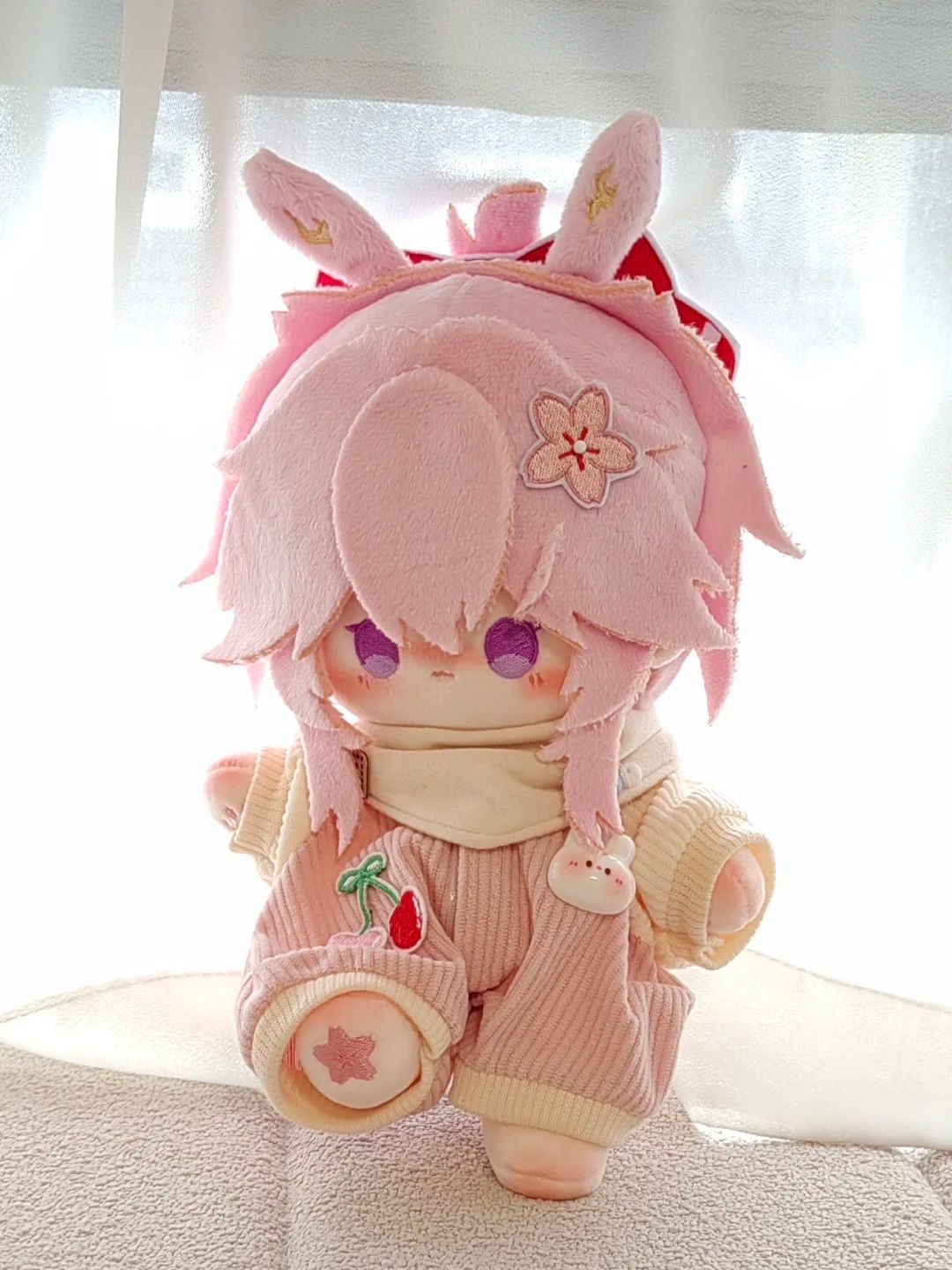 Cosplay Plushie Prop - Boneca de Pelúcia Colecionável Anime Honkai