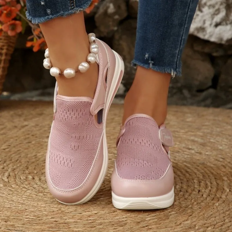 Tênis Feminino Plataforma Slip - Velcro Hook Loop avaliação e preço