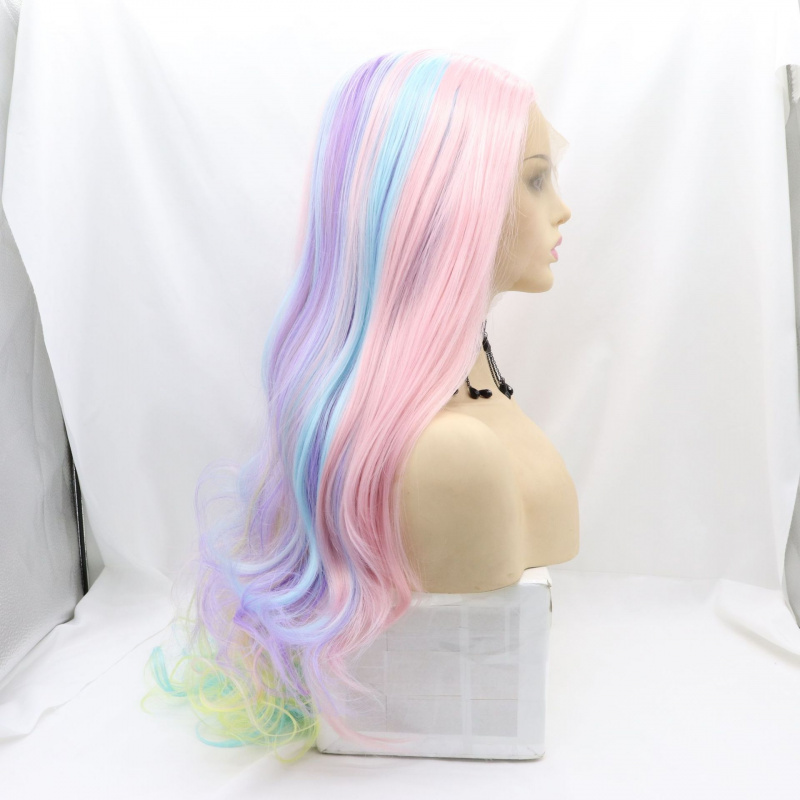 Peruca sintética de Halloween  - Wig Fiber Net avaliação e preço