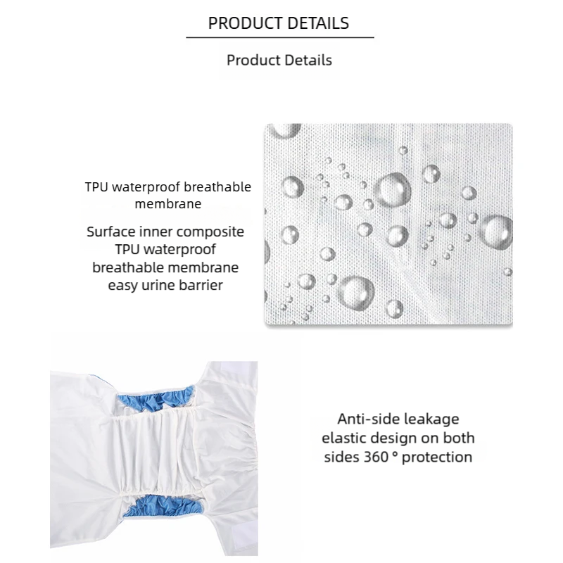 Fraldas de pano reutilizáveis  - Velcro Hook Loop avaliação e preço