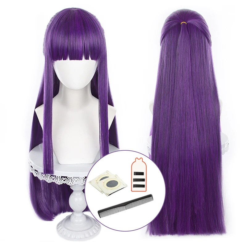 Peruca de Cosplay Frieren de F - Wig Fiber Net avaliação e preço