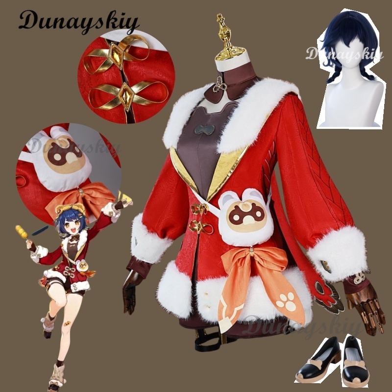 Genshin impacto xiangling cosp - Cosplay Prop Bag avaliação e preço