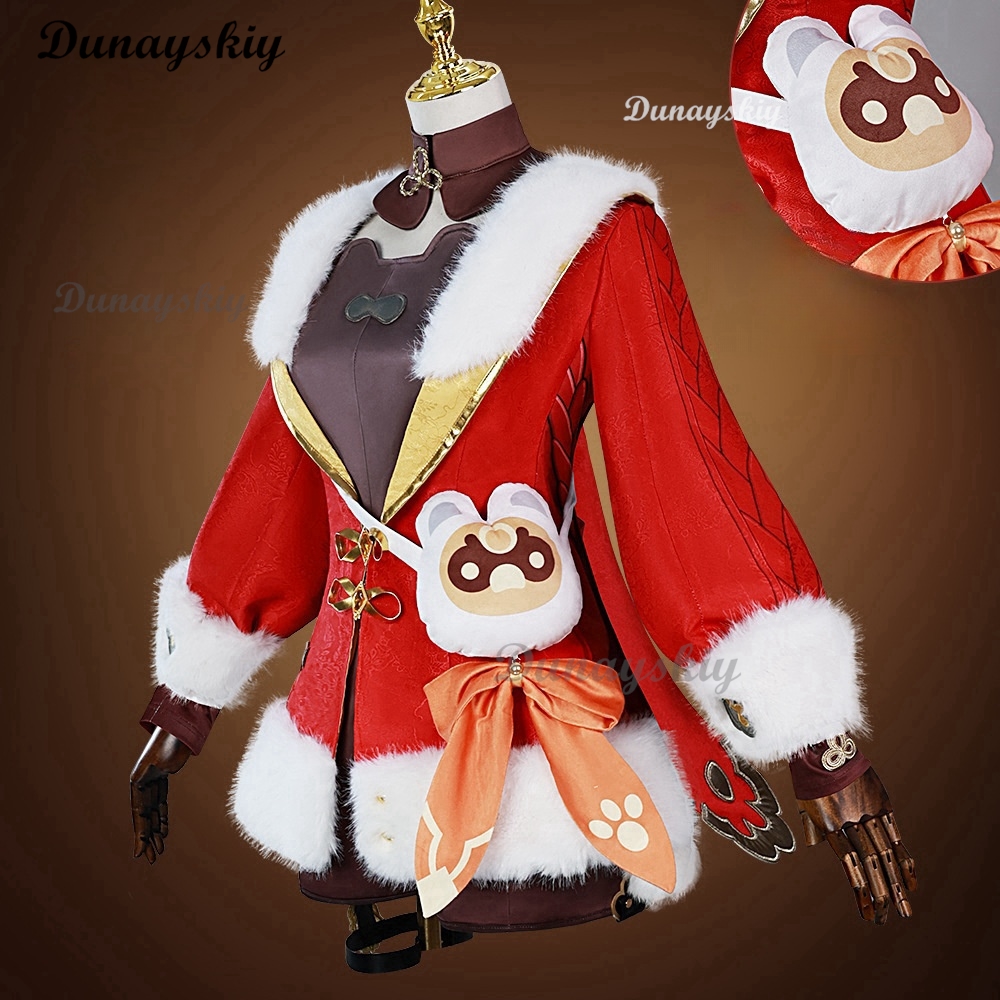 Genshin impacto xiangling cosp - Cosplay Prop Bag avaliação e preço