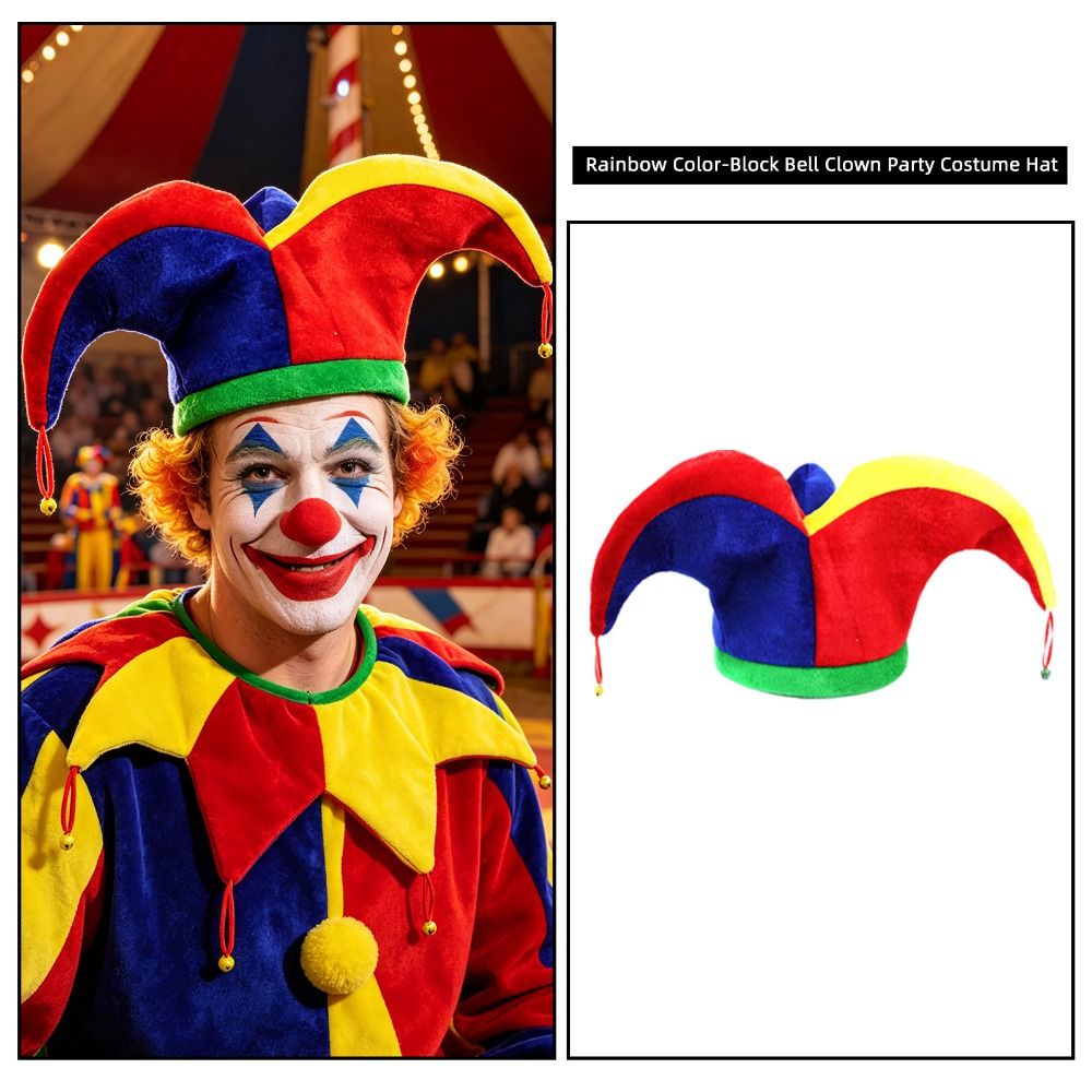 Chapéu de Palhaço Multicolorid - Free Cosplay Prop Patterns avaliação e preço