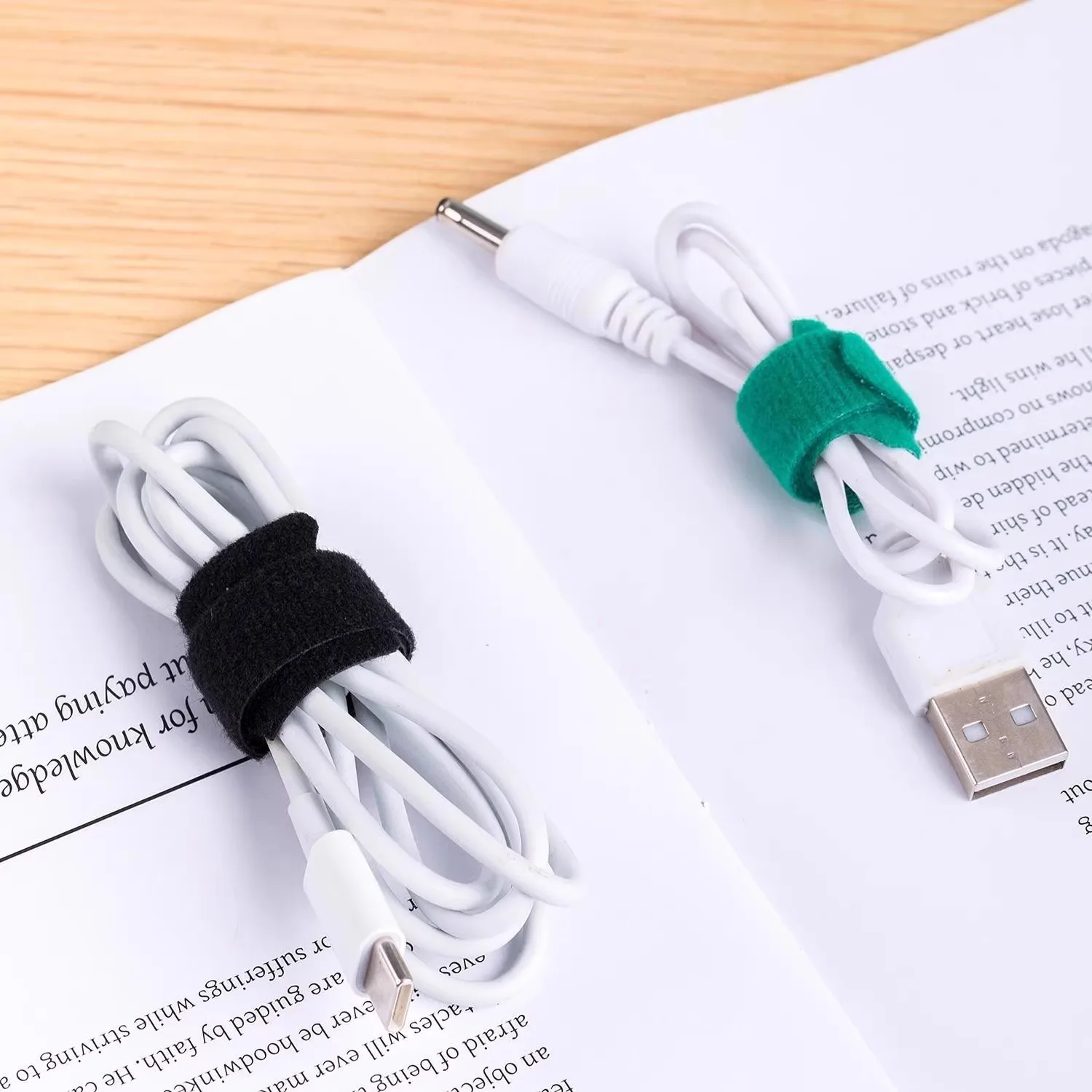 Organizador de cabos reutilizá - Velcro Hook Loop avaliação e preço