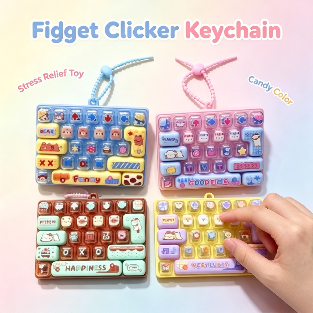 Chaveiro Clicker Fidget Keycap - Cosplay Fire Prop avaliação e preço
