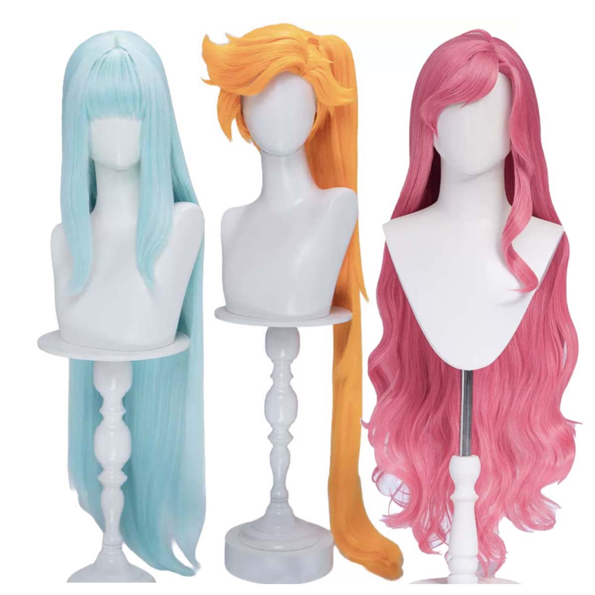 Peruca de Cosplay Feminina Ani - Wig Fiber Net avaliação e preço
