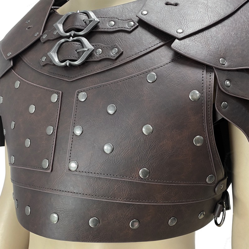 Armadura Medieval com Studs pa - Prop For Cosplay avaliação e preço