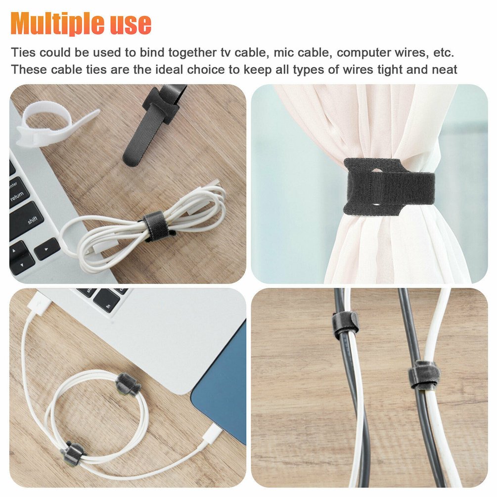 Velcros para cabos, abraçadeir - Velcro Hook Loop avaliação e preço