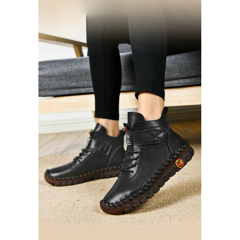 Botas de algodão quentes forra - Velcro Hook Loop avaliação e preço