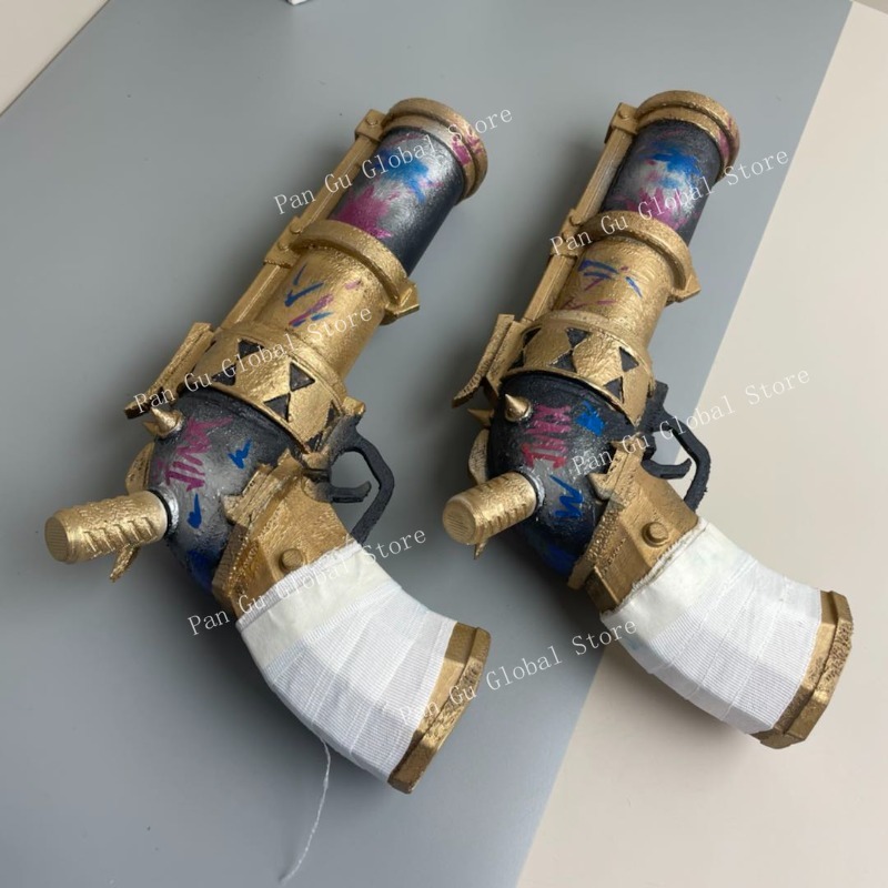 Pistola jinx personalizada de  - Cosplay Prop Display avaliação e preço