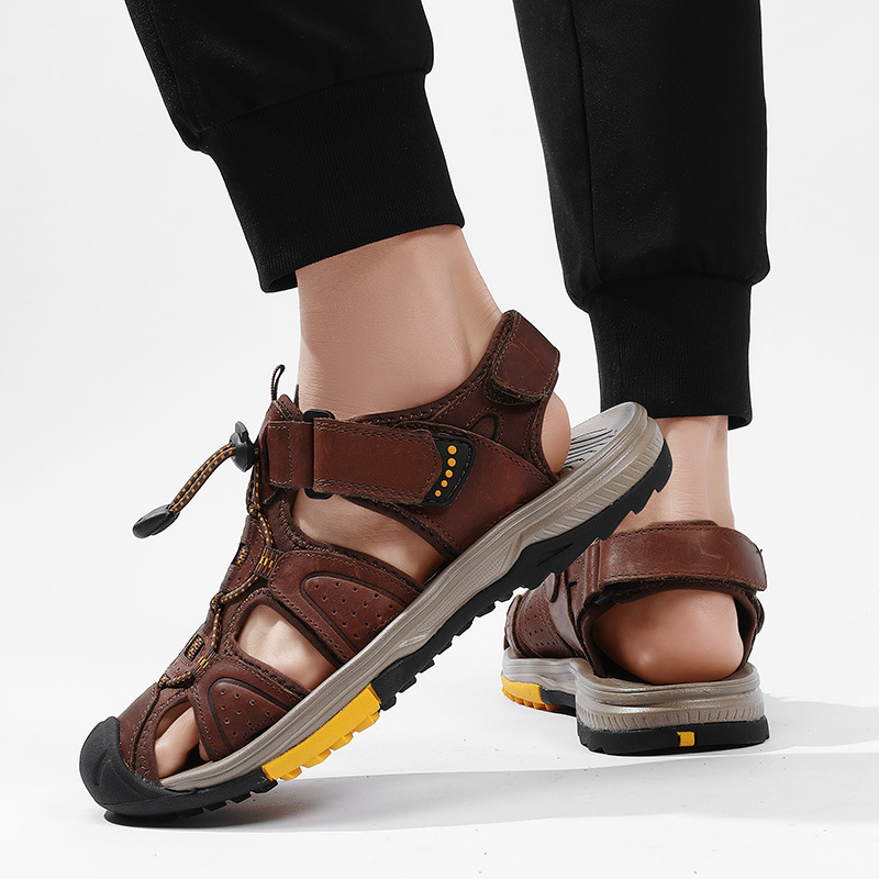 Tamanho grande novo verão masc - Velcro Hook Loop avaliação e preço