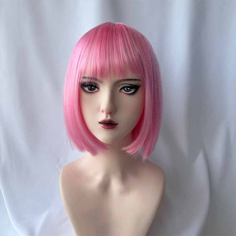 Peruca feminina reta com franj - Wig Fiber Net avaliação e preço