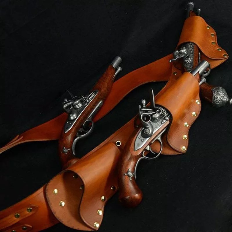 Renascentista pirata flintlock - Cosplay Prop Bag avaliação e preço
