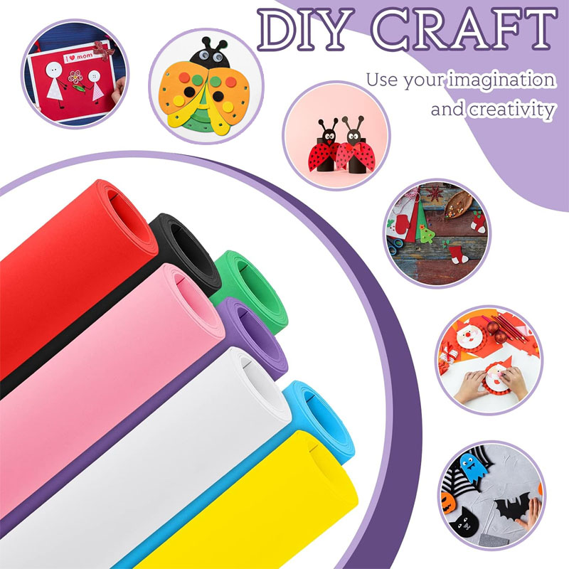 1 pçs folhas de espuma eva col - Craft Foam Roll avaliação e preço