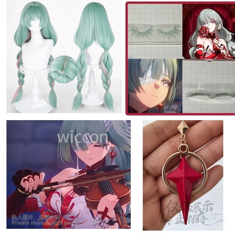 Anime phrolova cosplay peruca  - Prop For Cosplay avaliação e preço