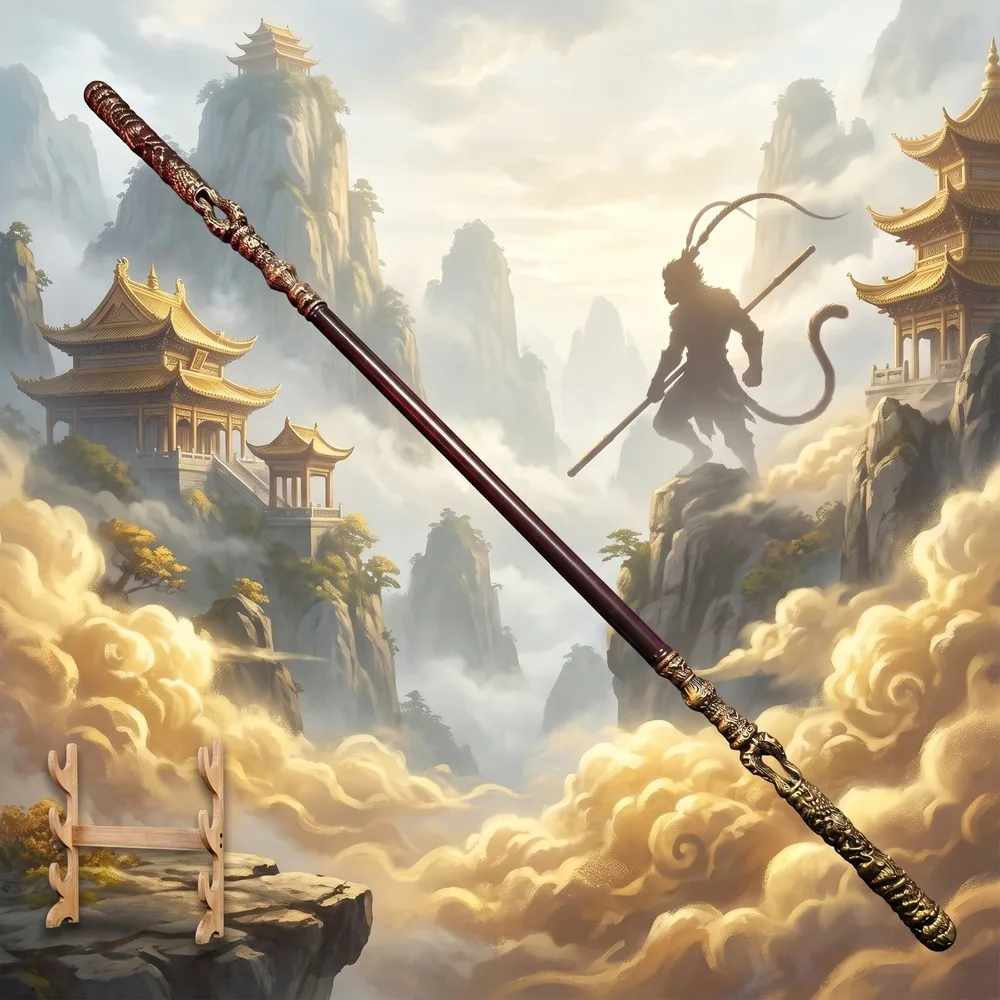 Espada Katana de Plástico Monk - Cosplay Prop Display avaliação e preço