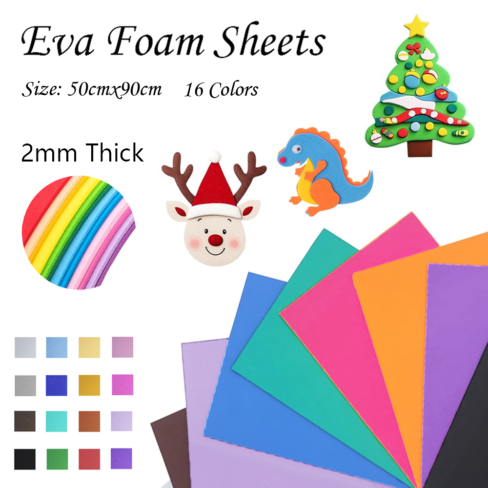 Folhas de espuma eva coloridas - Cosplay Props Eva Foam avaliação e preço