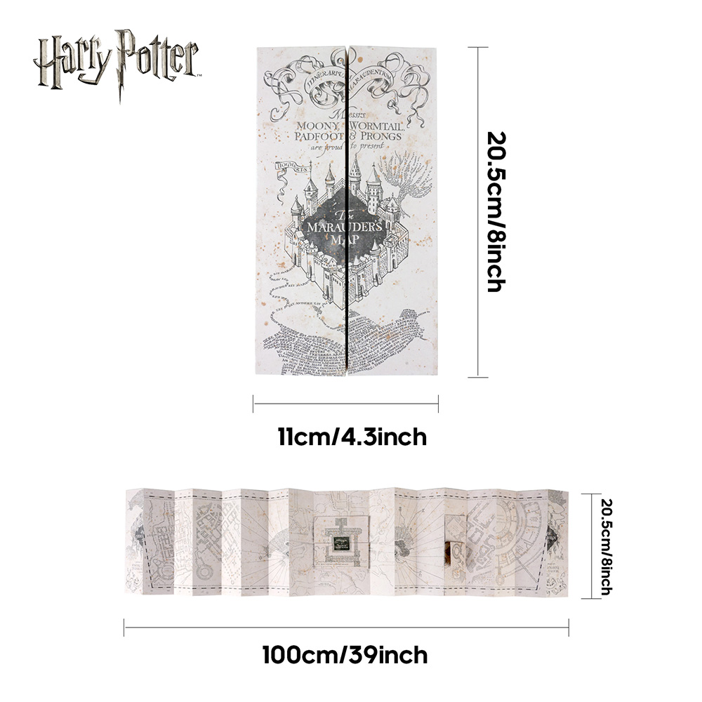 1PC Mapa da Escola de Magia do - Prop For Cosplay avaliação e preço