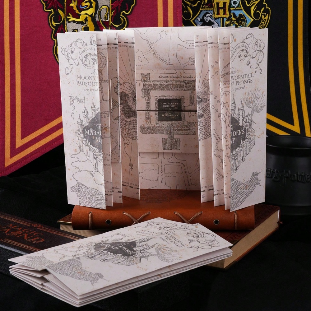 1PC Mapa da Escola de Magia do - Prop For Cosplay avaliação e preço